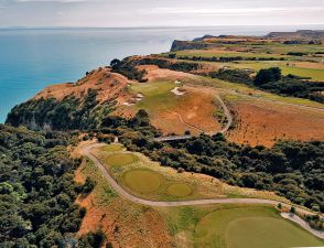 Cape Kidnappers 6th Aerial